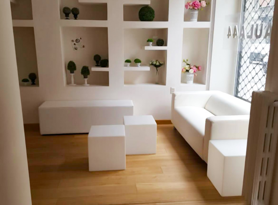 DIVANETTO RETTANGOLARE CON SPALLIERA - immagine 4